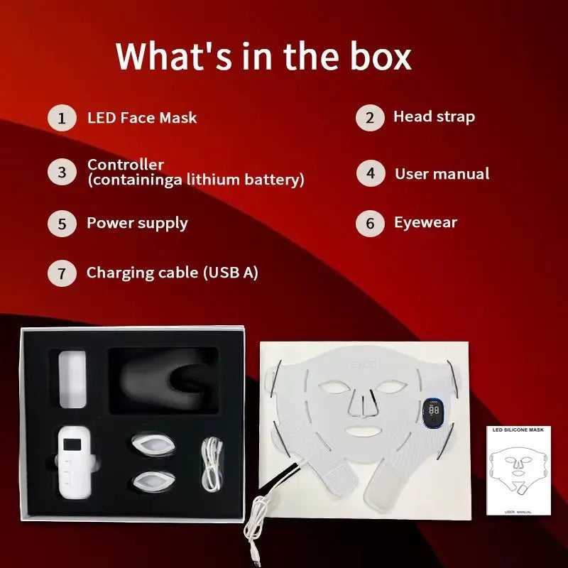 EYCO Red Light Photon Therapy Skin Care Mask - sknovaglow.comMy Store74450399639966e9efd12-7087-4222-b820-b4869c1b22eeEYCO Red Light Photon Therapy Skin Care Mask Soft Medical Silicone Led Face Mask for Home Use7445039963996
