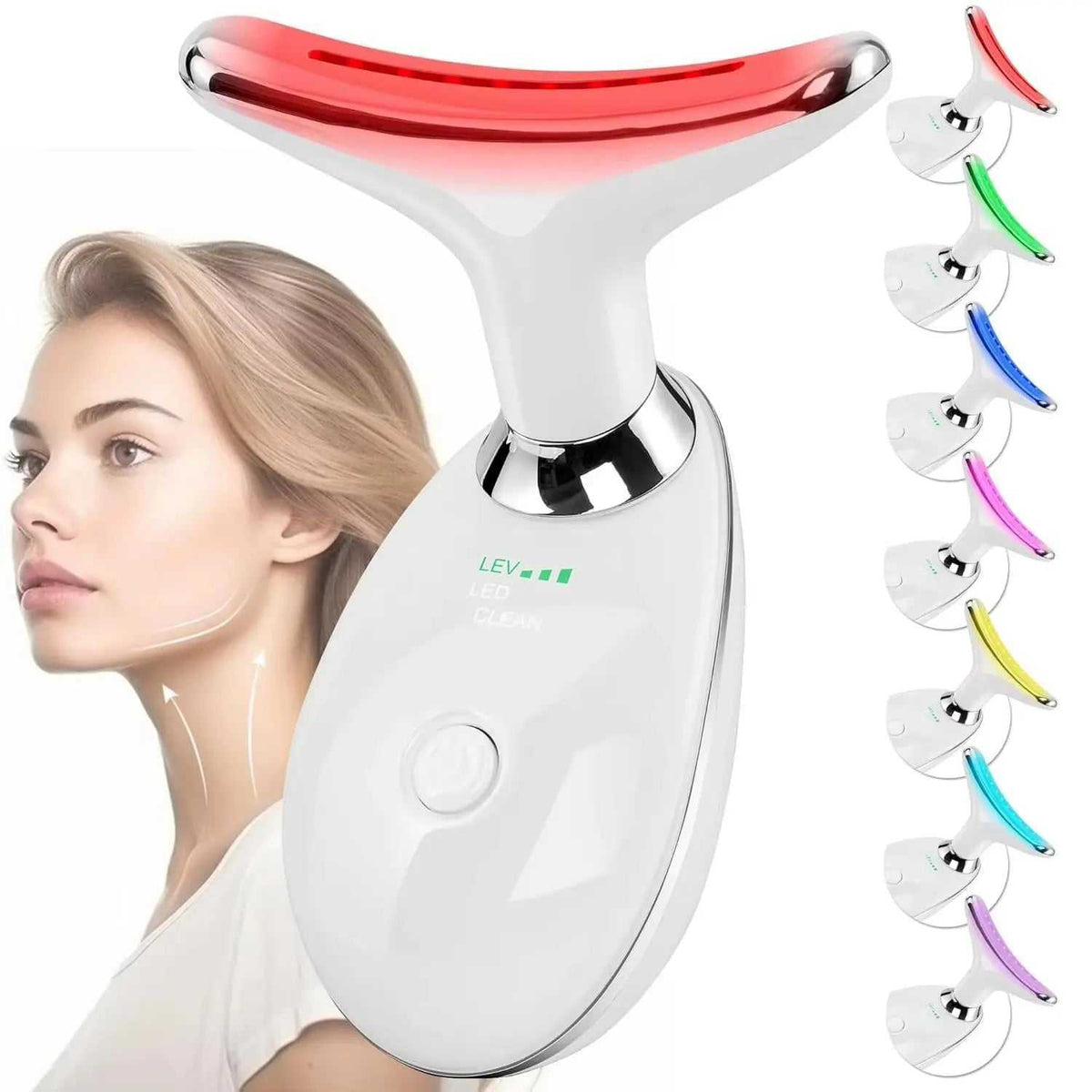Portable Facial Massagers Neck Lifting LED 7 Color Light - sknovaglow.comMy Store726084583436ba3aa2e7-5b68-4a64-a9d3-35e681ff1b4aFacial Massager Facial Neck Lifting LED 7 Color Light Anti - Aging Lifting Face Massager Multifunctional Portable Facial Massagers726084583436